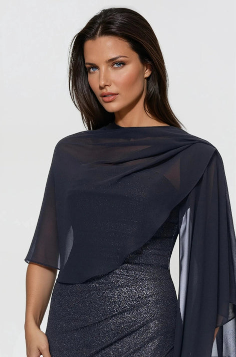 Chiffon Shawl-Wrap 860