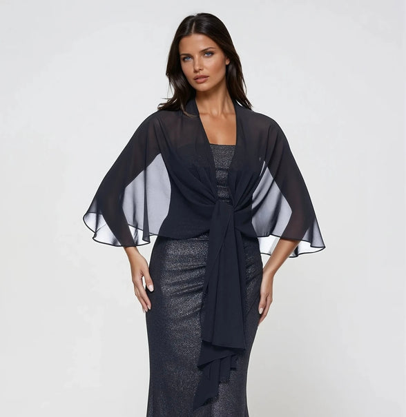 Chiffon Shawl-Wrap 860