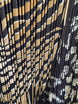 Printed Plisse Pleated Top With Short Sleeve 736