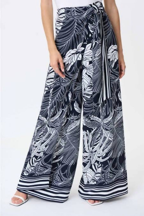Printed Wide Leg Pants - SALE