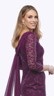 Stretch Sequin Lace Dress 1615