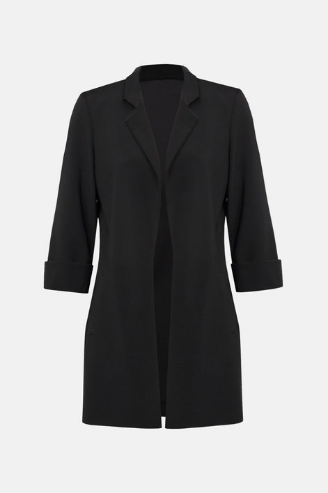 Black coat on a white background