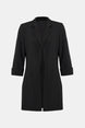 Black coat on a white background