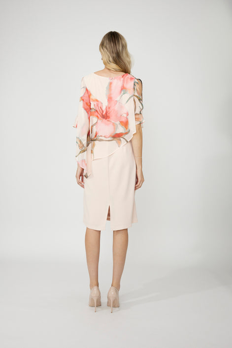 Floral Sleeveless Sheath Dress