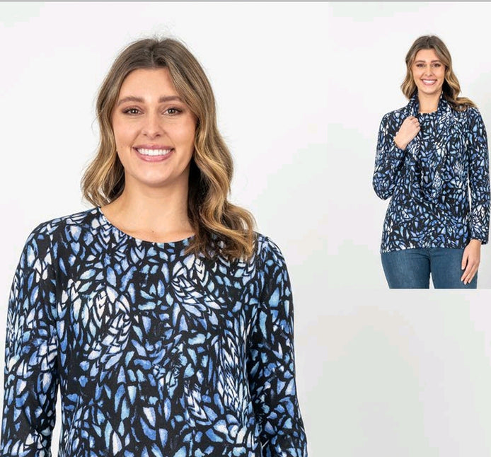 Top with Separate Cowl / Snood