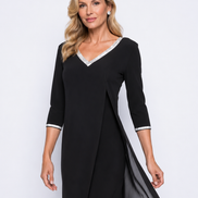 Knee-Length Shift Dress 1496