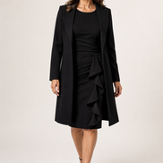 Stretch Crepe Dress and Jacket 634