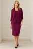 Sparkle Cascade 3 Piece Skirt Suit 836