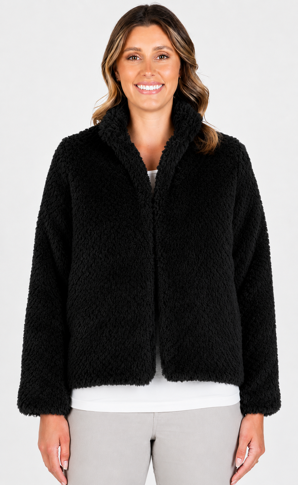 Luxurious Faux Fur Jacket 50