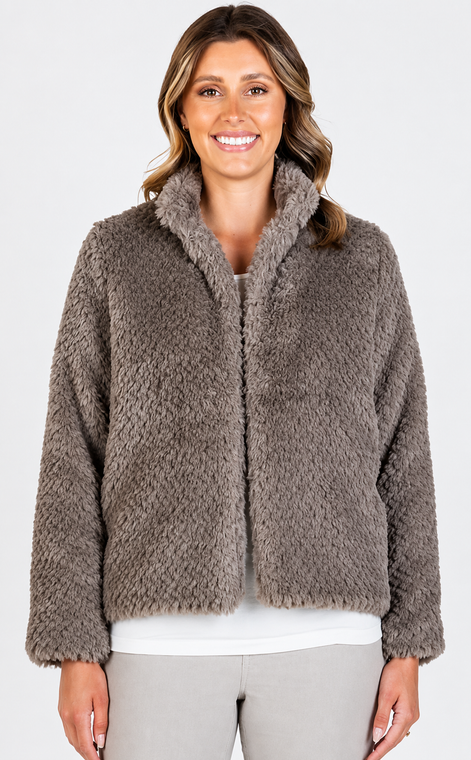 Luxurious Faux Fur Jacket 50