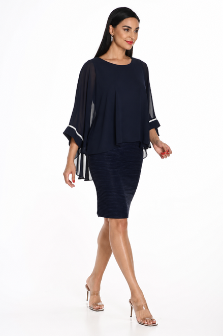 Chiffon Layered Evening Dress 1551