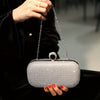 Diamanté Clutch Bag With Detachable Strap 765