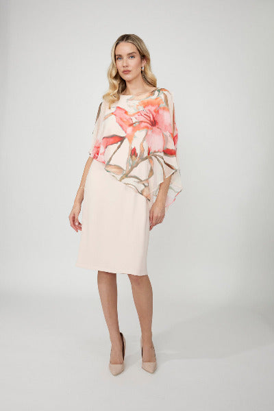 Floral Sleeveless Sheath Dress