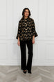 Abstract Black & Gold Jacket 697