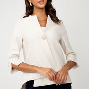 Asymmetrical Chic Jacket 947