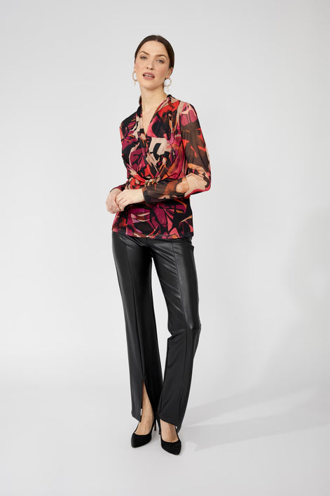 V-Neck Floral Top