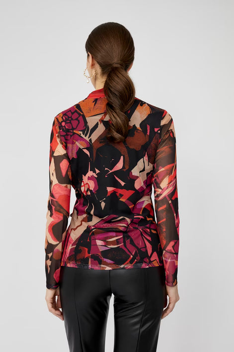 V-Neck Floral Top