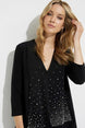 Starfall Asymmetrical Embellished Top 897