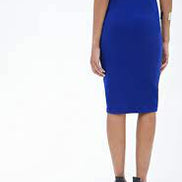 Classic Long Pencil Skirt 863