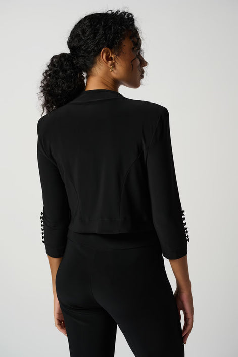 Silky Knit 3/4 Sleeve Bolero