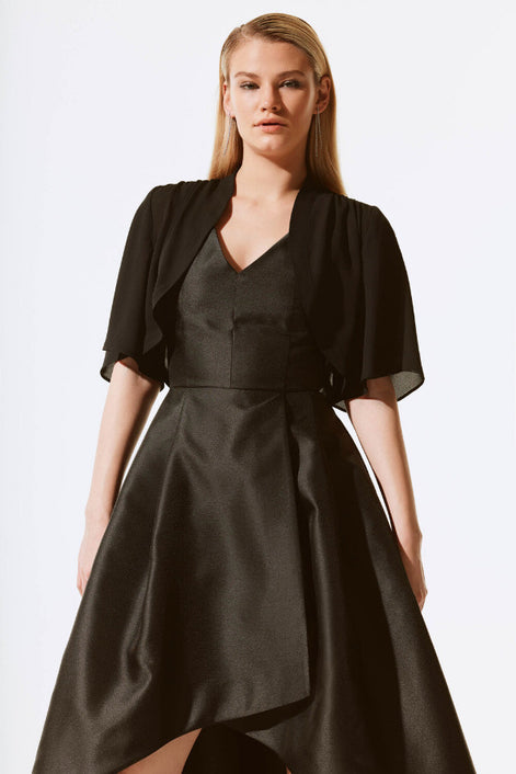 Georgette Bell Sleeve Bolero