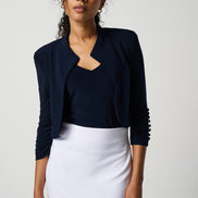 Silky Knit 3/4 Sleeve Bolero 940