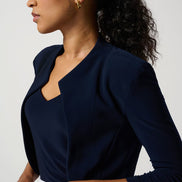 Silky Knit 3/4 Sleeve Bolero 940
