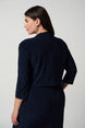 Silky Knit 3/4 Sleeve Bolero 940
