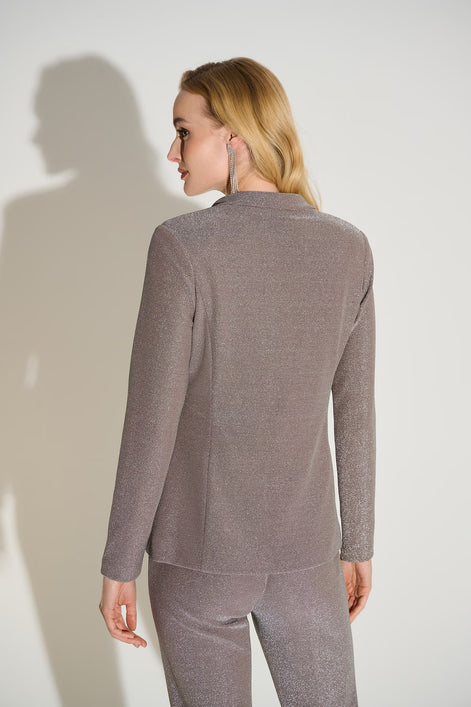 Shimmering Fitted Blazer 623