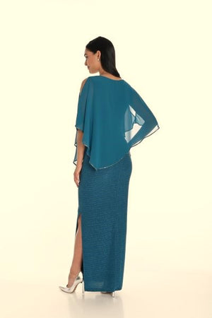 Long Cape Dresses 403