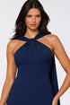 Maxi Halter Neck Gown 853