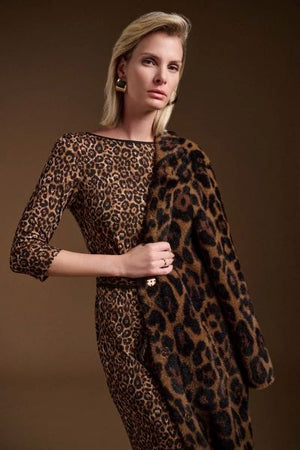 Special Occasion Leopard Print Dress 1556